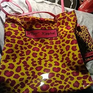 Betsey Johnson Bag and luggage tag